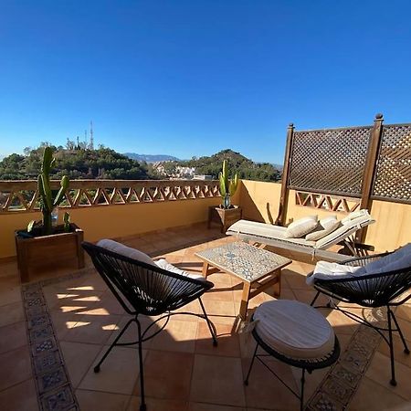 Villa Espectacular Atico Duplex Con 2 Terrazas & Piscina à Málaga Extérieur photo