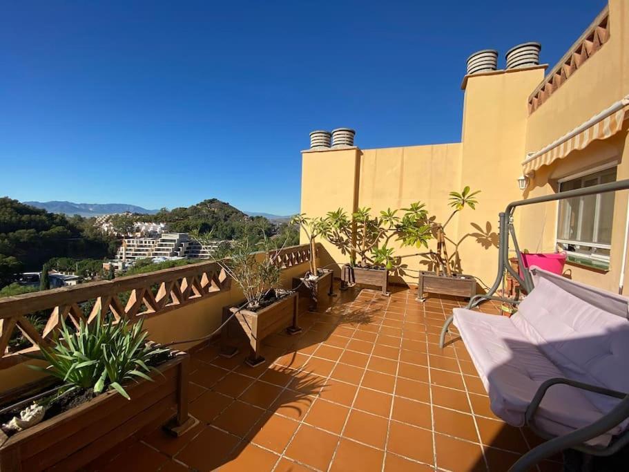 Villa Espectacular Atico Duplex Con 2 Terrazas & Piscina à Málaga Extérieur photo